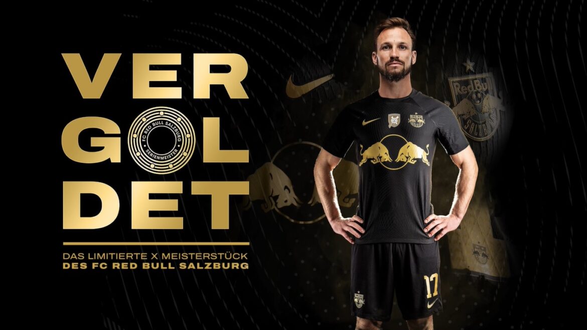 Red Bull Salzburg lança camisa do deca campeonato austríaco