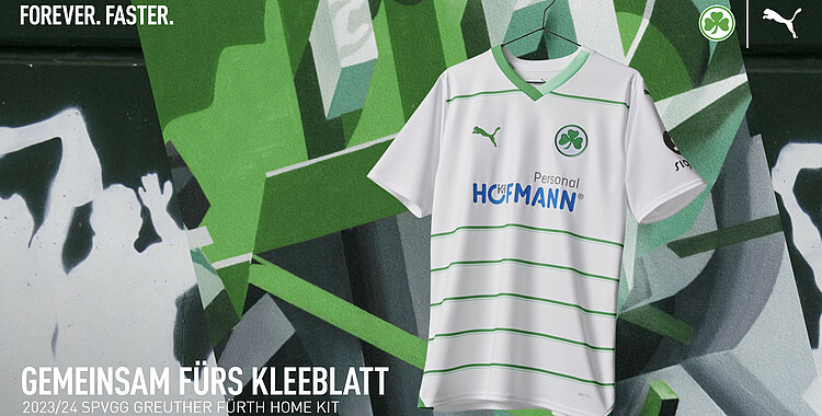 camisa titular do Greuther Fürth 2023-2024 PUMA