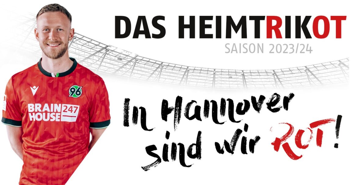 camisa titular hannover 96 2023-2024 macron (1) camisa titular hannover 96 2023-2024 macron