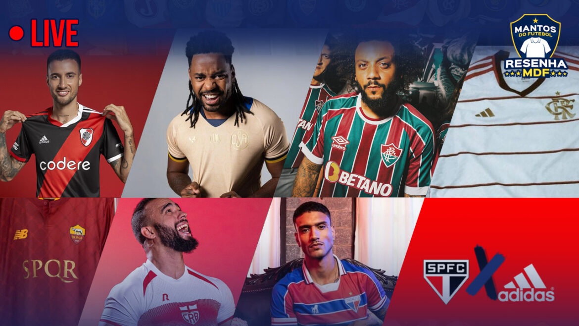 Nova camisa do Flamengo, quem vestirá o São Paulo em 2024? Os melhores e piores lançamentos da semana no Resenha MDF