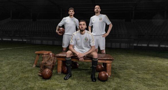 Adidas lança camisa de 125 anos da Seleção da Itália