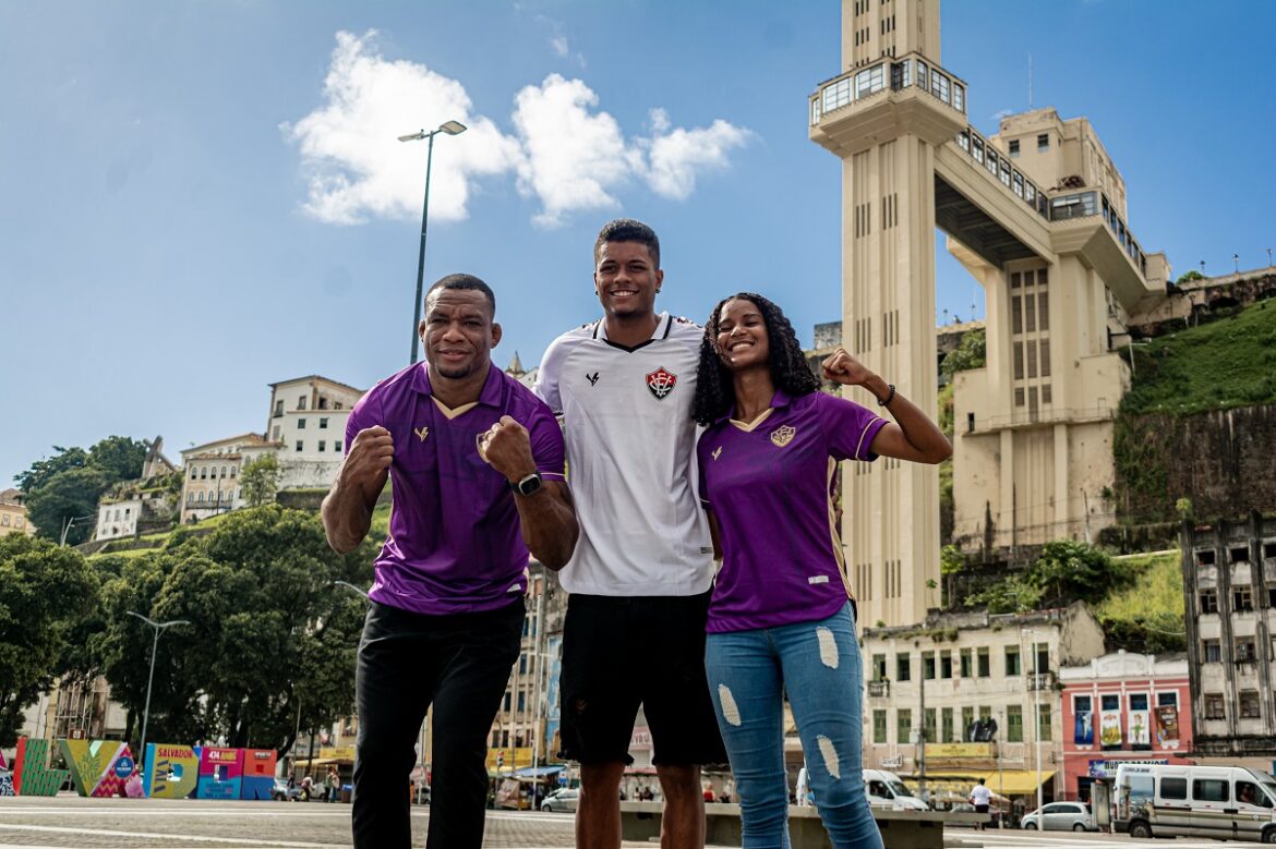 Camisa reserva Vitória 2023 volt sport