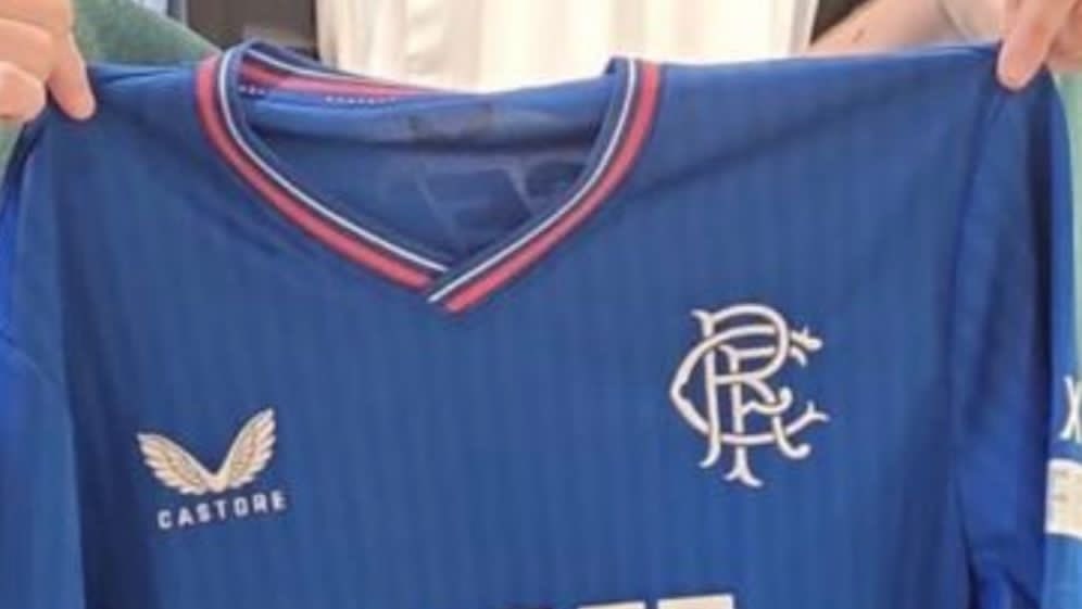 Camisa titular Rangers FC 2023-2024 Castore