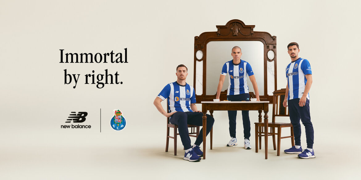 Camisa titular do FC Porto 2023-2024 é revelada pela New Balance
