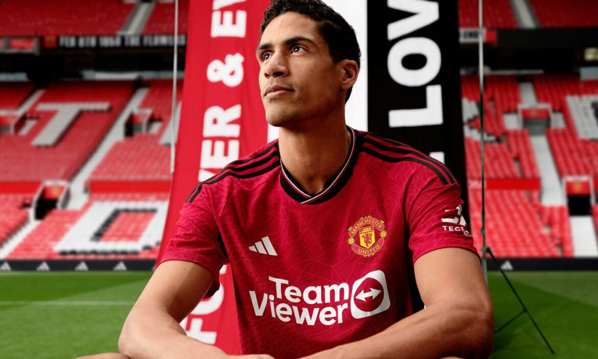 Camisa titular do Manchester United 2023-2024 Adidas a