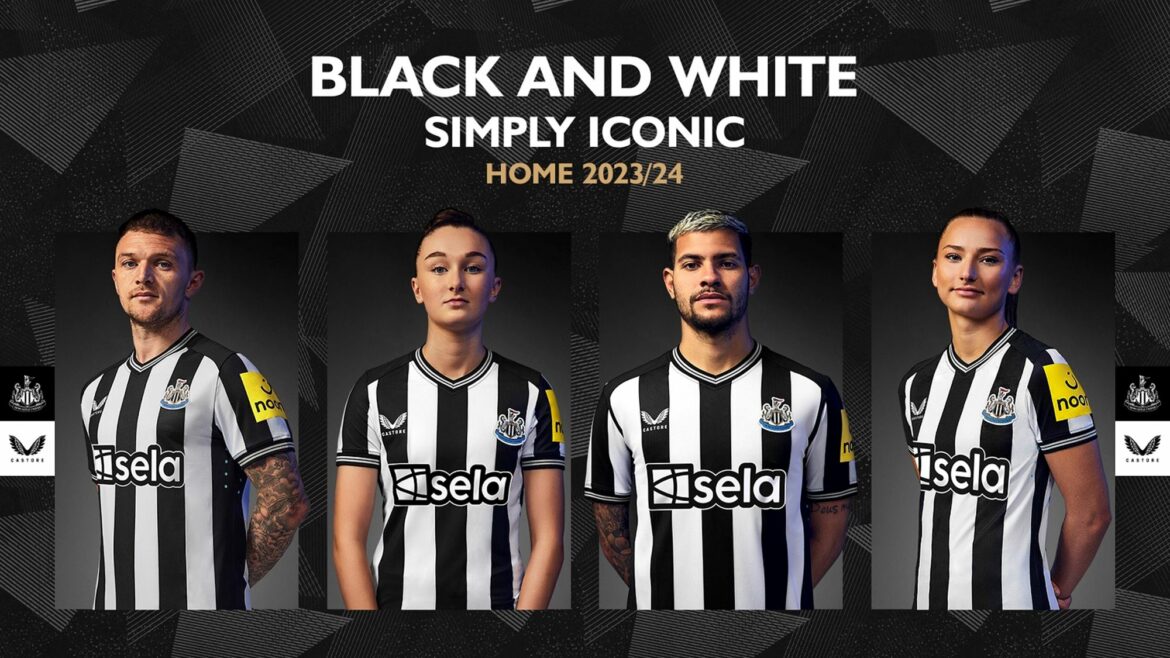 Camisa titular do Newcastle United 2023-2024 é oficializada pela Castore (1) Camisa titular do Newcastle United 2023-2024 é oficializada pela Castore