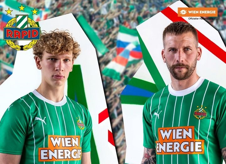 Camisa titular do SK Rapid Wien 2023-2024 é revelada pela PUMA
