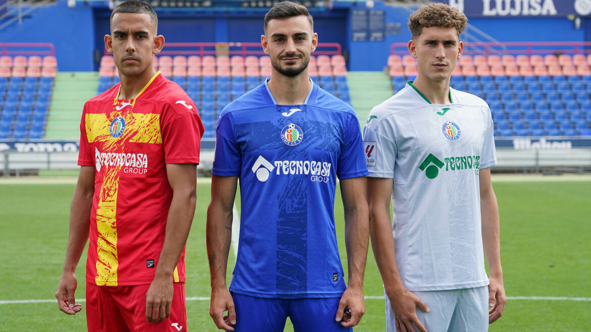 Camisas do Getafe 2023-2024 JOMA a