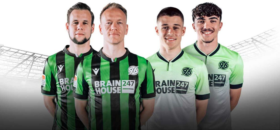 Hannover 96 – SpVgg Greuther Fürth Camisas do Hannover 96 2023-2024 Macron