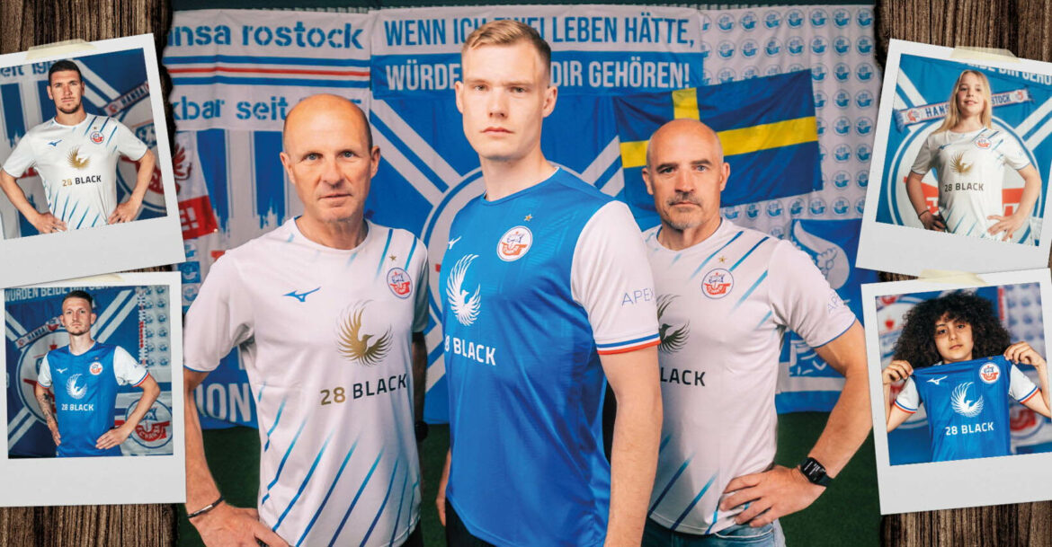 Camisas do Hansa Rostock 2023-2024 Mizuno