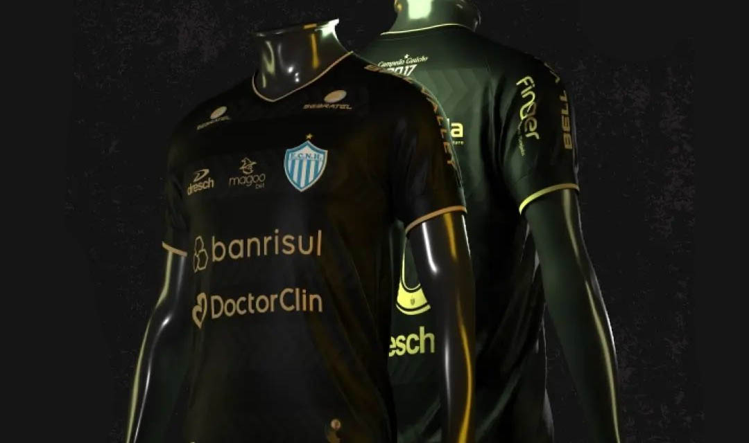 Quarta camisa do Novo Hamburgo 2023 Dresch Sport a