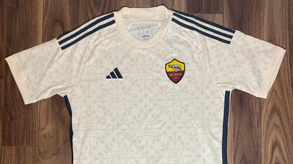 Camisa reserva do AS Roma 2023-2024 Adidas a