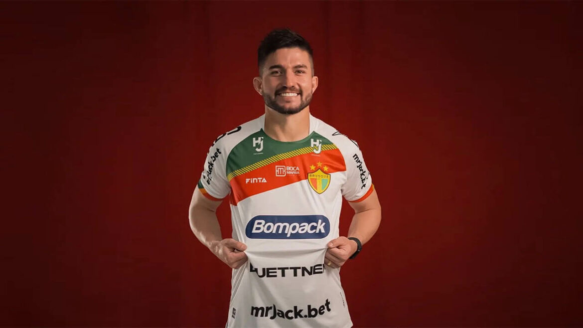 Camisa reserva do Brusque FC 2023-2024 Finta a