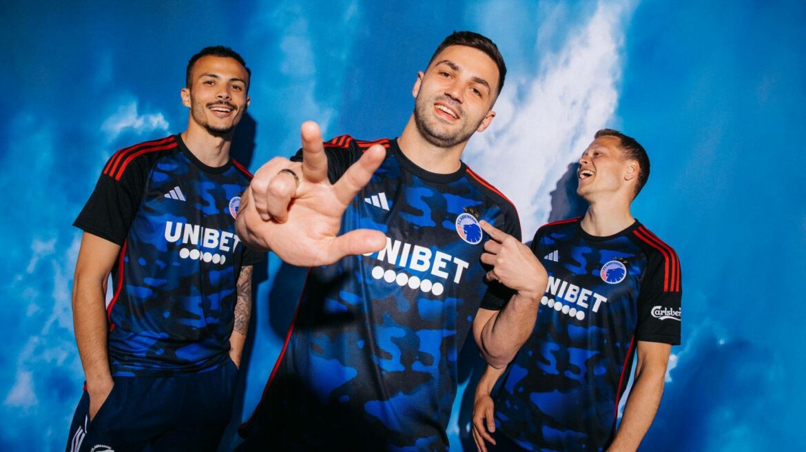 Camisa reserva do FC Copenhagen 2023-2024 Adidas a