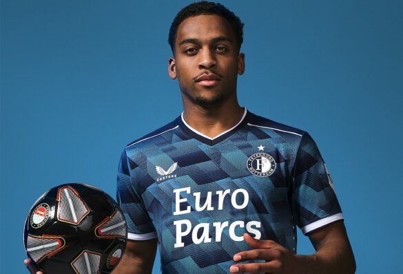Camisa reserva do Feyenoord 2023-2024 é revelada pela Castore