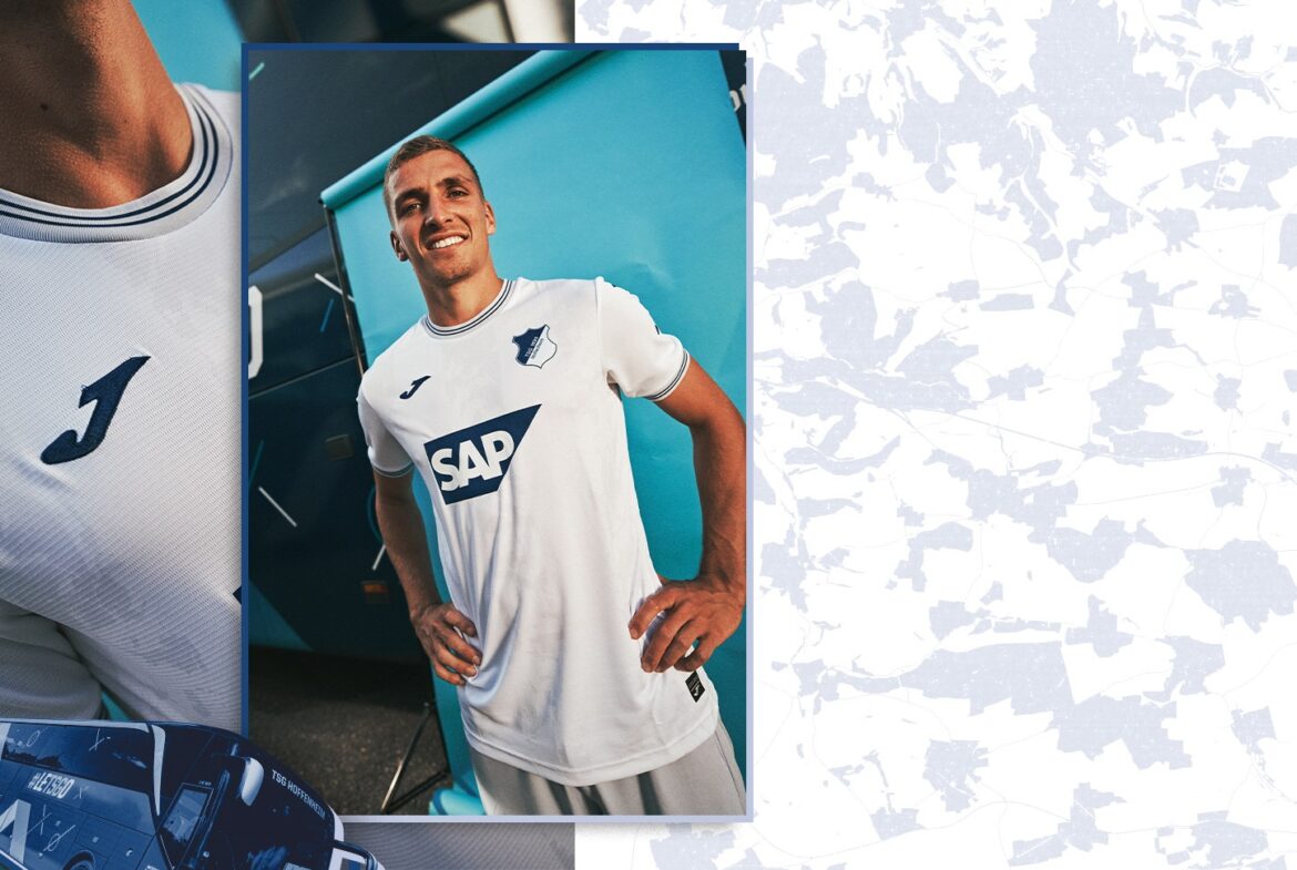 Camisa reserva do Hoffenheim 2023-2024 é apresentada pela JOMA