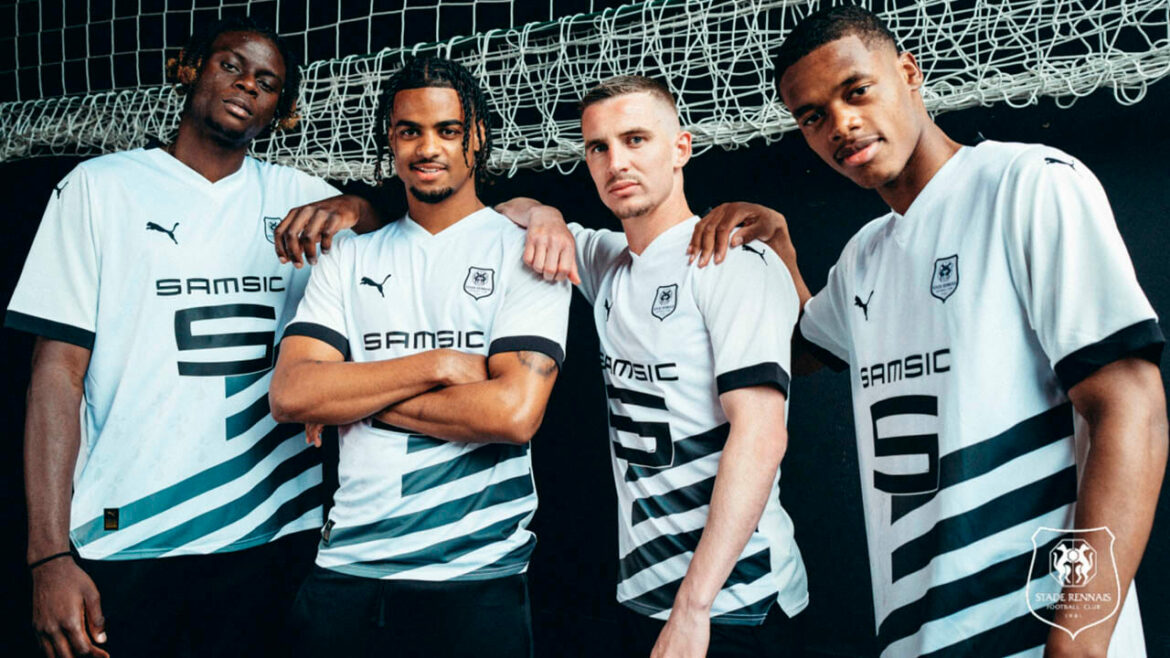 Camisa reserva do Rennes 2023-2024 PUMA a