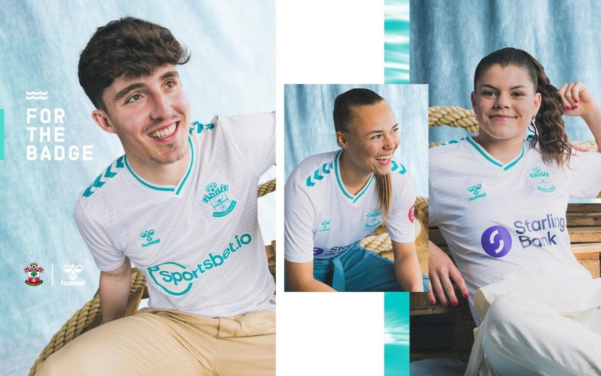 Camisa reserva do Southampton 2023-2024 é revelada pela Hummel