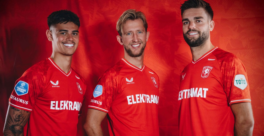 Camisa titular do FC Twente 2023-2024 é revelada pela Castore
