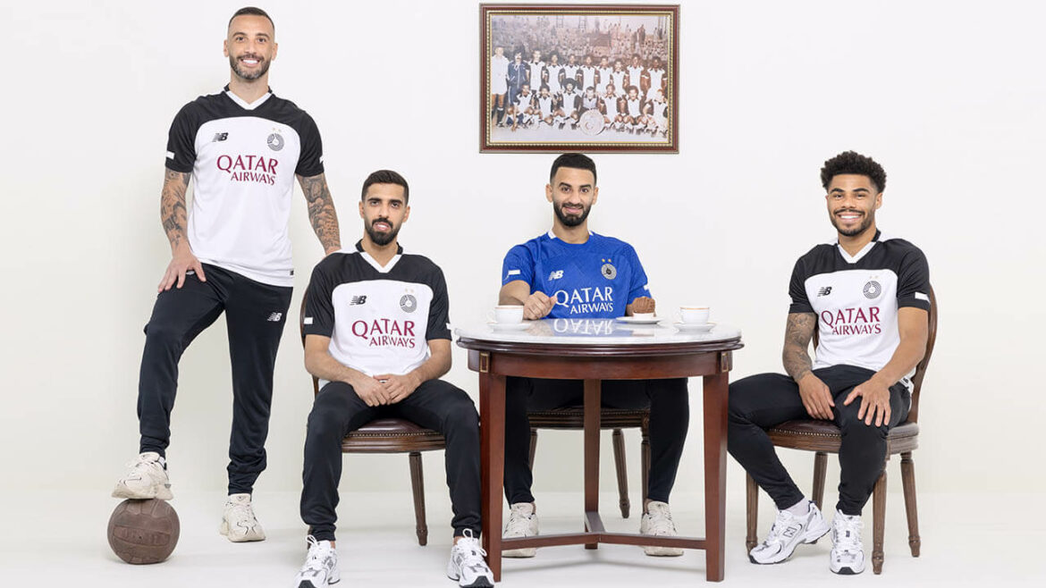 Camisa titular do Qatar SC 2023-2024 New Balance
