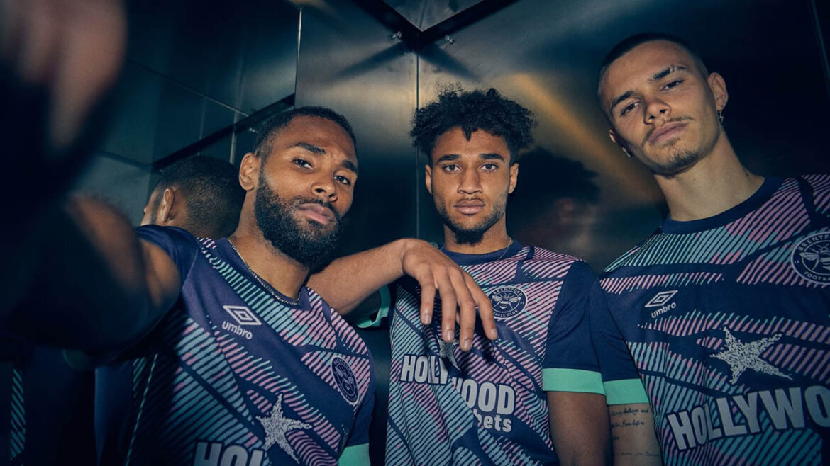 Terceira camisa do Brentford 2023-2024 Umbro