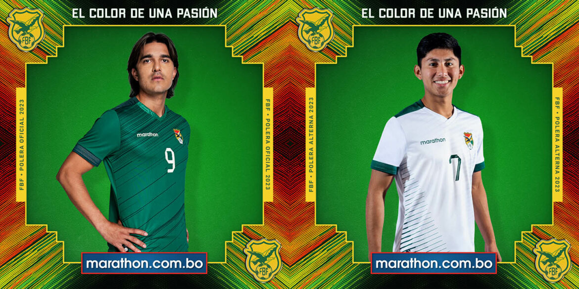 Camisas da Bolívia 2023-2024 Marathon