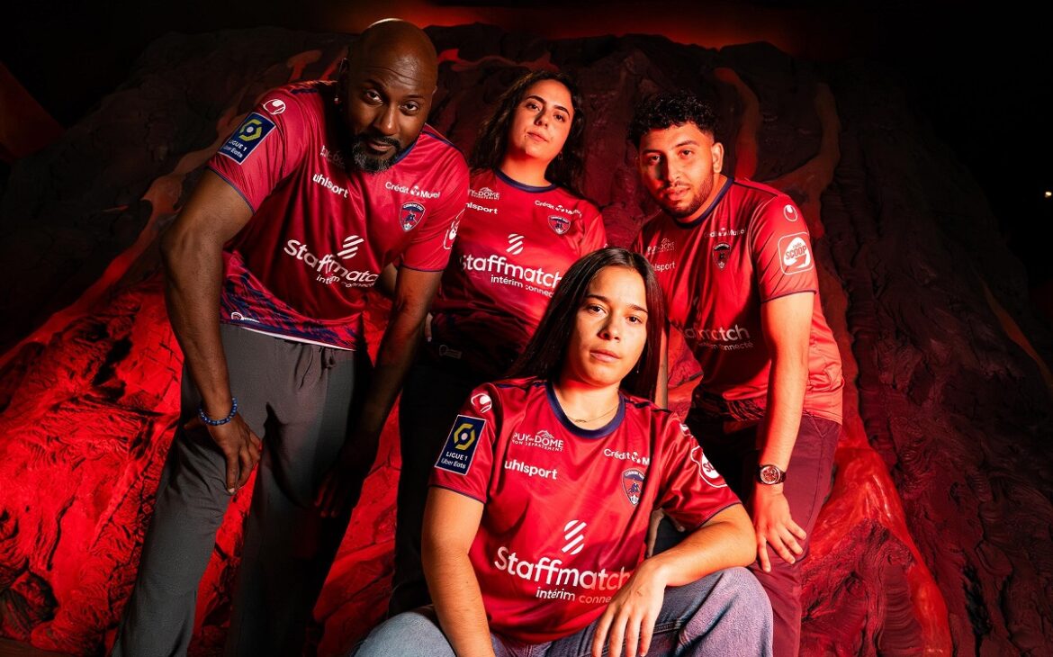 Camisas do Clermont Foot 2023-2024 são lançadas pela Uhlsport