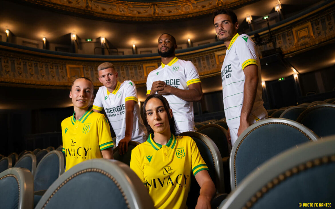 Camisas do FC Nantes 2023-2024 Macron