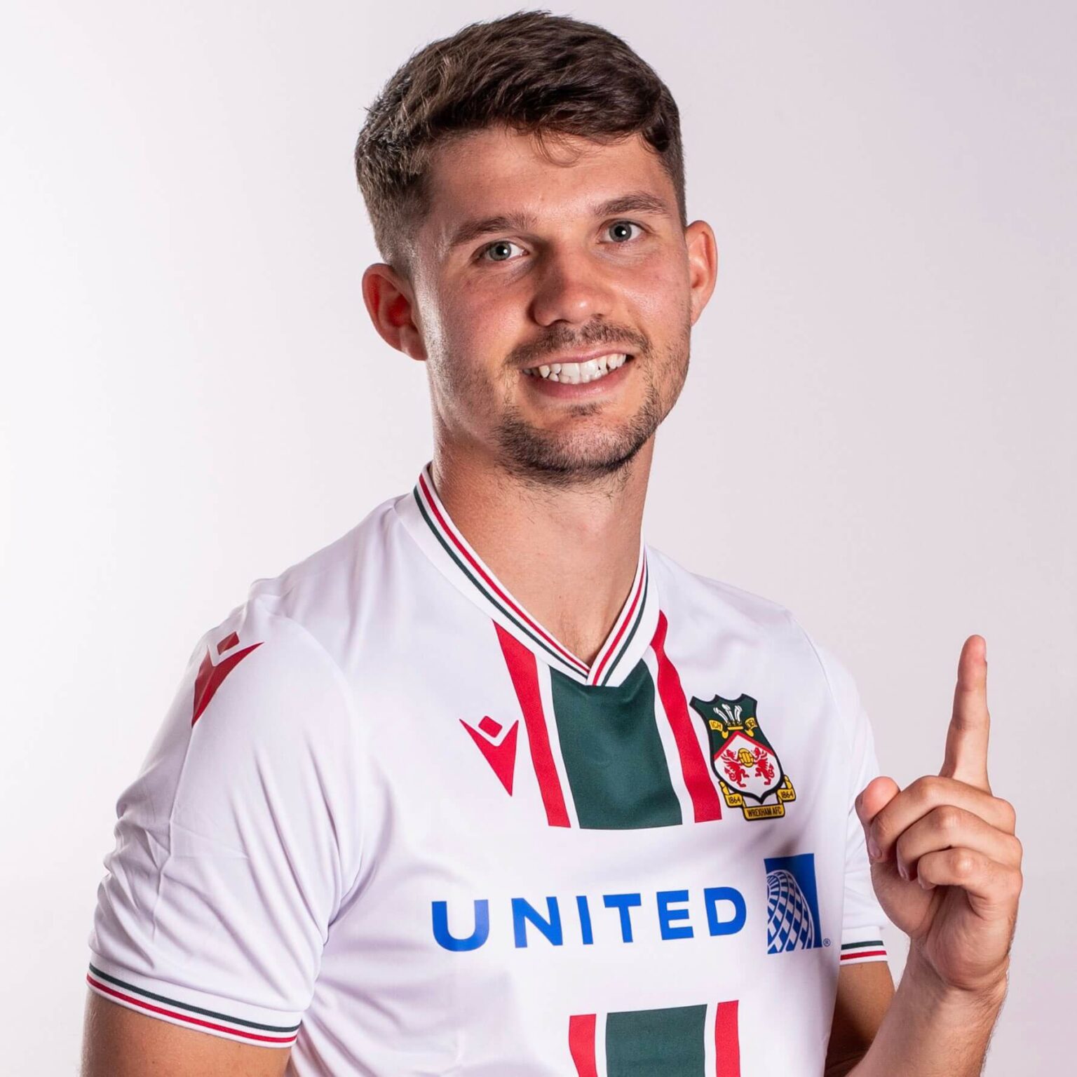 Maillot Domicile Wrexham AFC Macron 2015/16 – XXXL – Adulte – Occasion