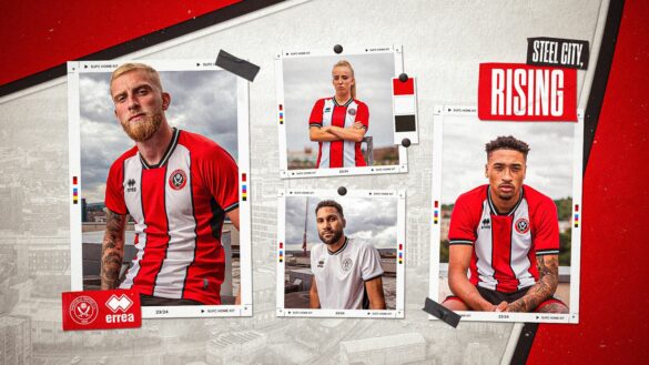Erreà lança nova camisa titular do Sheffield United 2023-2024