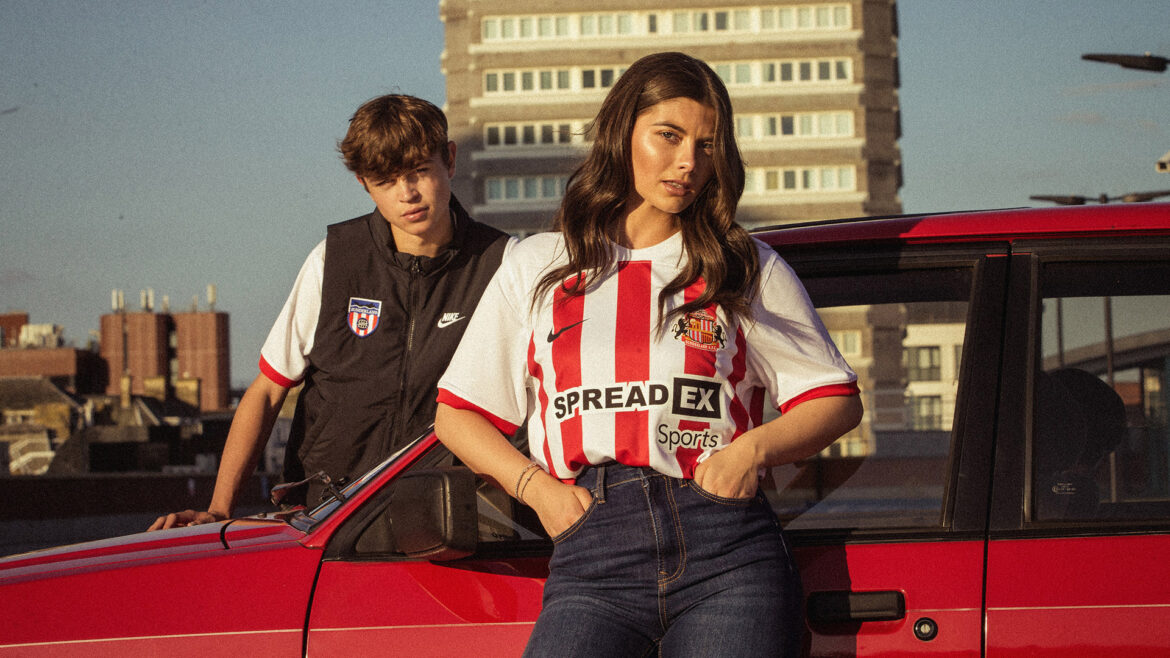 Nike lança novas camisas do Sunderland 2023-2024