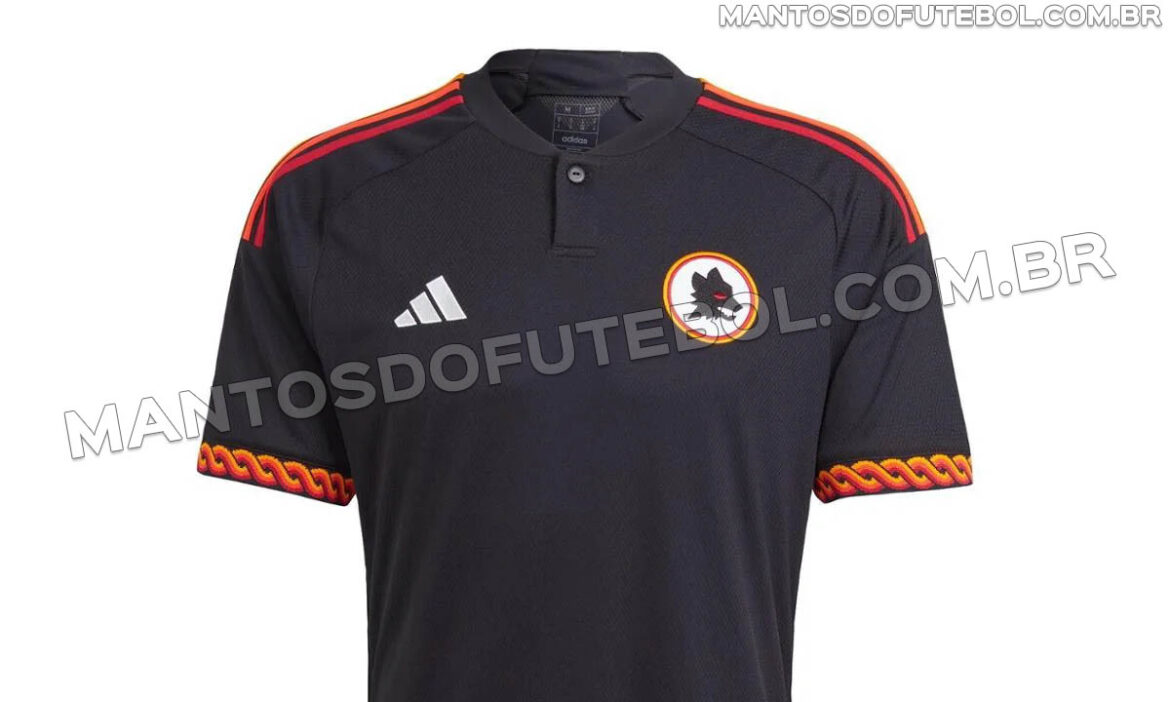 Terceira camisa da AS Roma 2023-2024 Adidas a