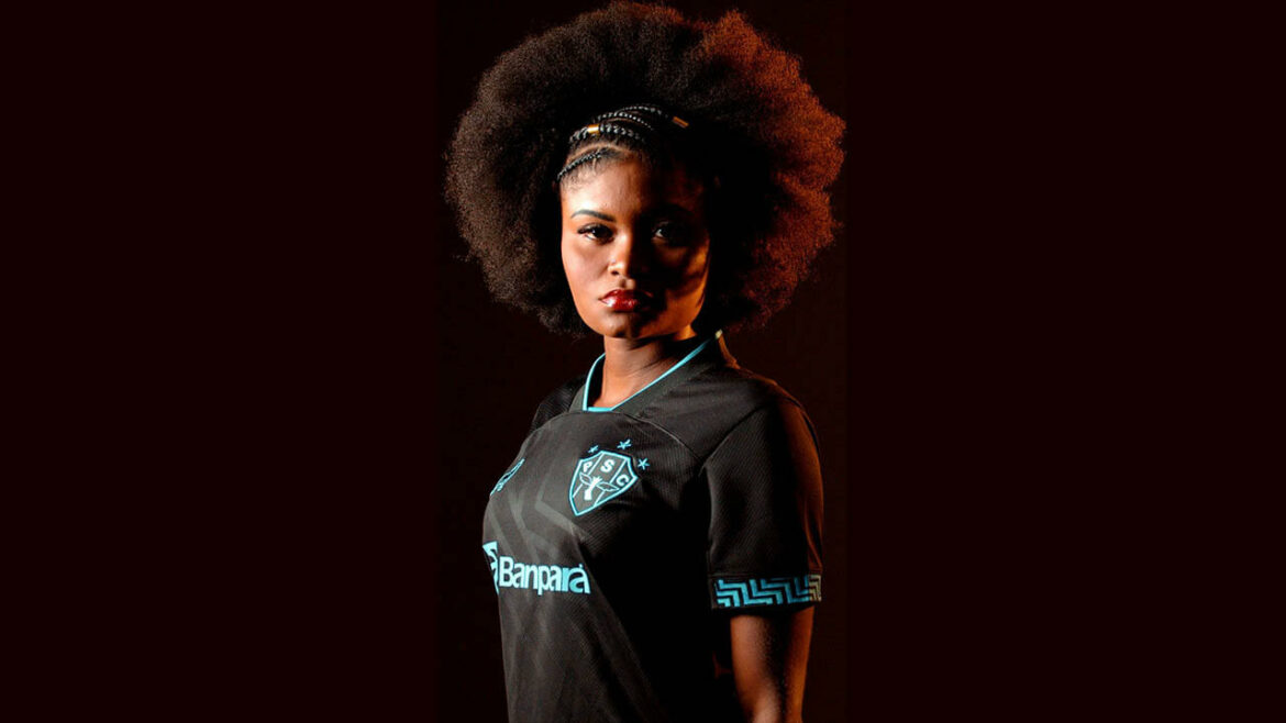 Terceira camisa do Paysandu 2023-2024 Lobo La Negra