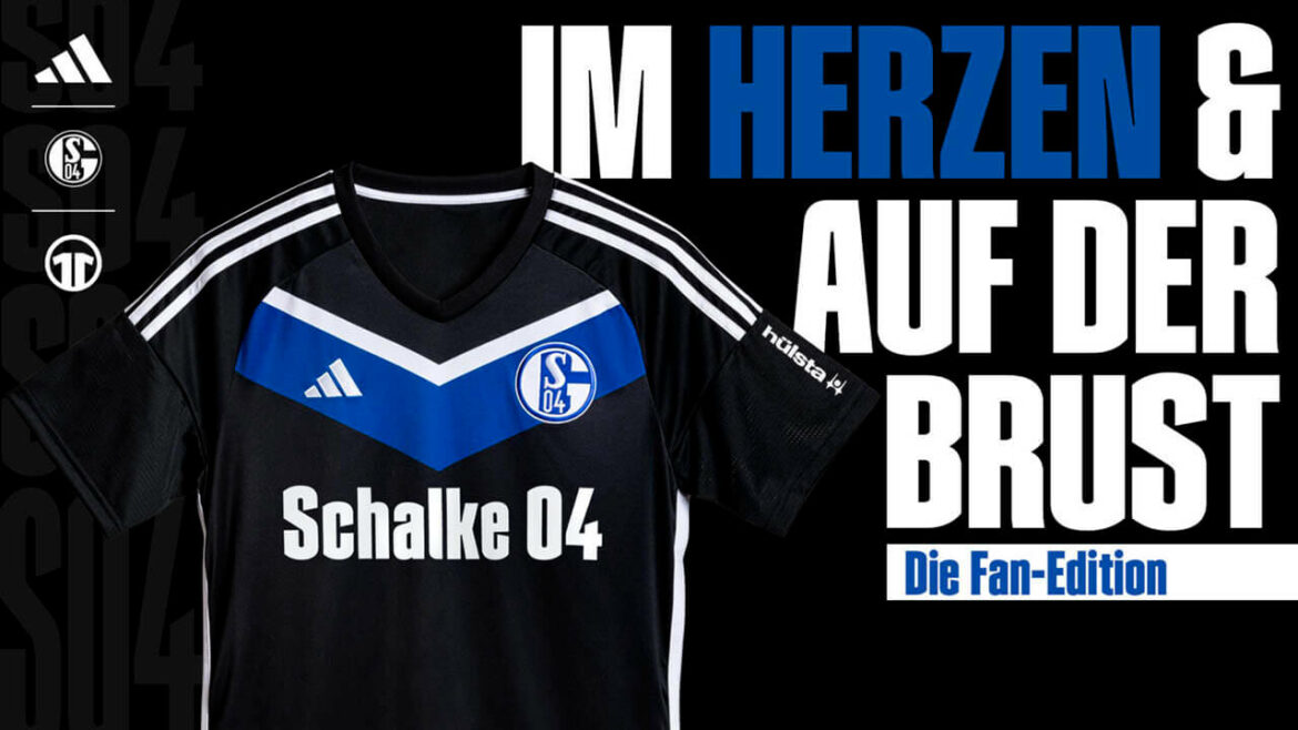 Terceira camisa do Schalke 04 2023-2024 Adidas a