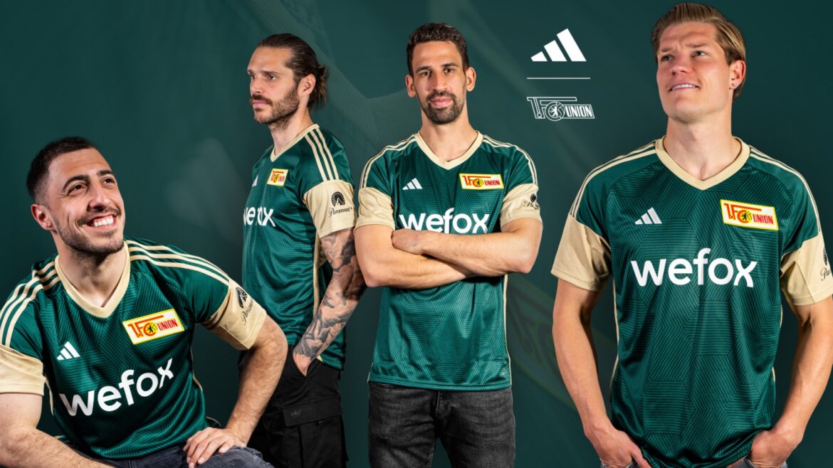Terceira camisa do Union Berlin 2023-2024 é lançada pela Adidas