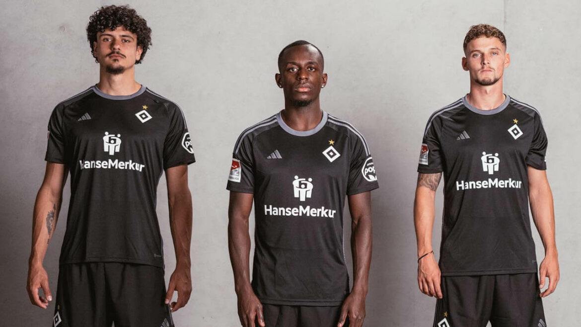 terceira camisa do Hamburgo SV 2023-2024 Adidas a