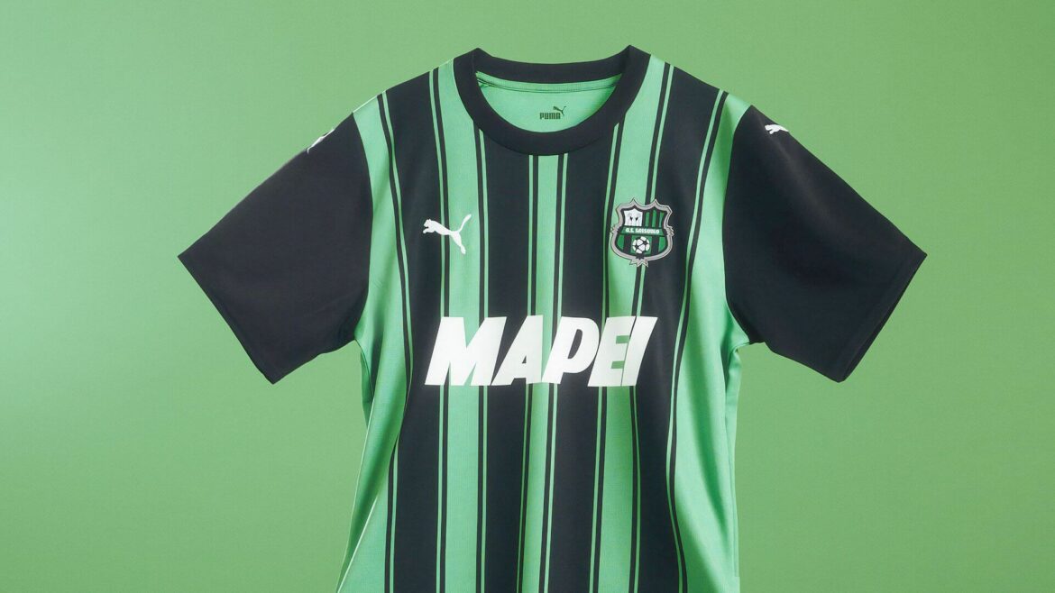 Camisa titular do Sassuolo 2023-2024 PUMA 3