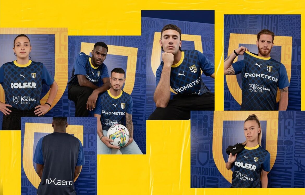 Camisa três do Parma Calcio 2023-2024 é lançada pela PUMA