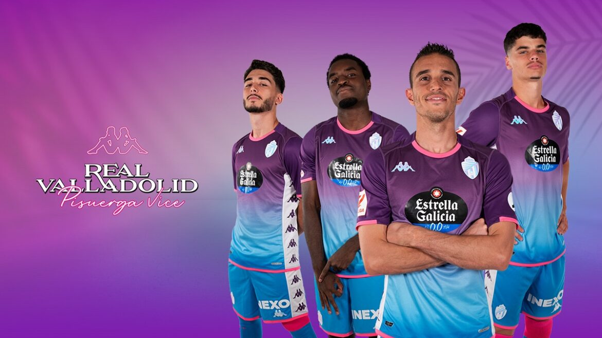 Camisa três do Real Valladolid 2023-2024 é revelada pela Kappa