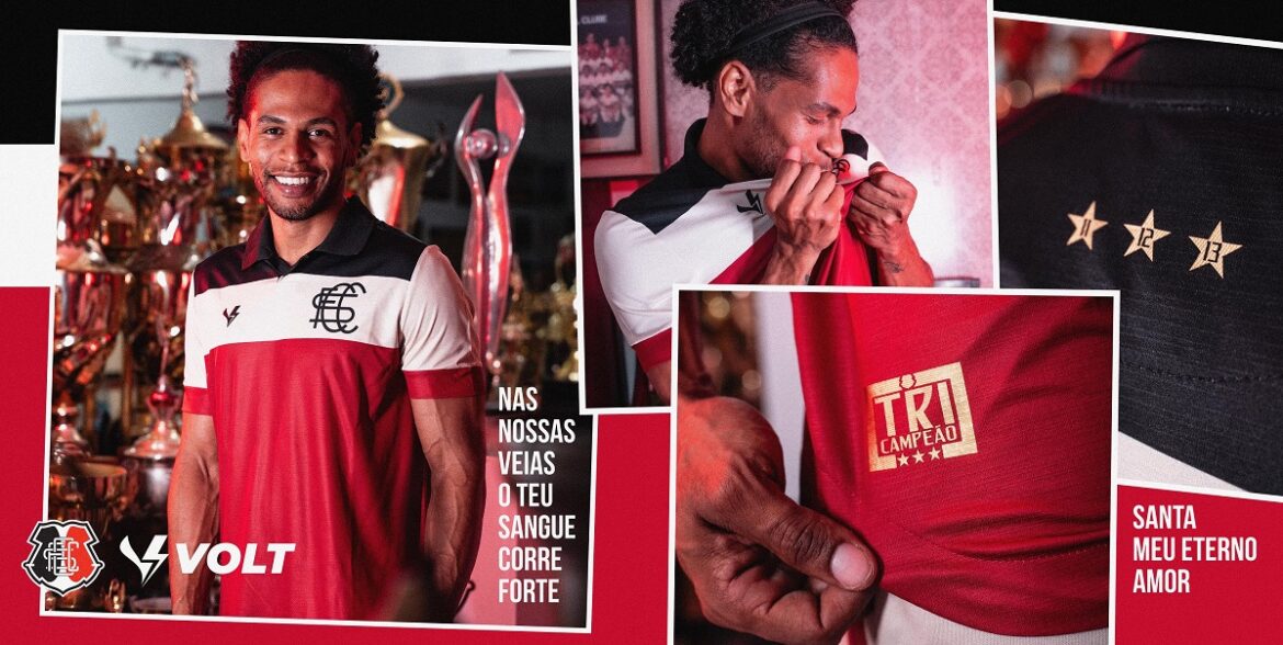 Camisa três do Santa Cruz 2023-2024 é lançada pela Volt Sport Camisa três do Santa Cruz 2023-2024 é lançada pela Volt Sport