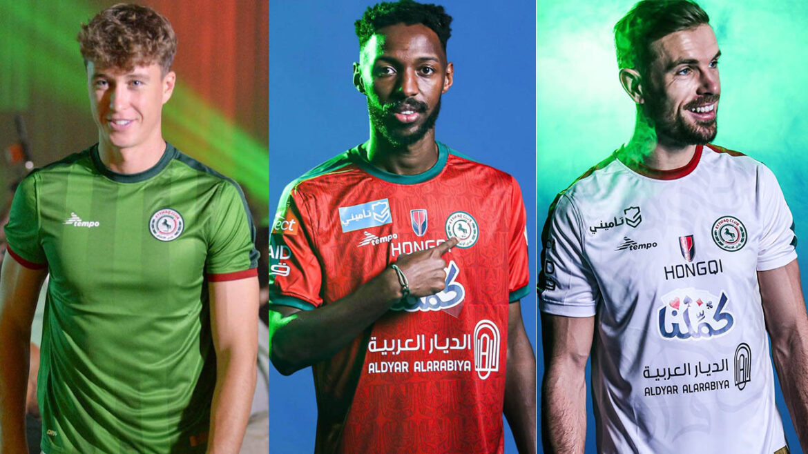 Camisas do Al-Ettifaq 2023-2024 Tempo a