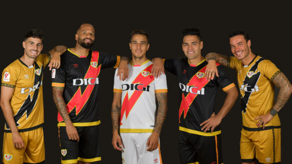 Camisas do Rayo Vallecano 2023-2024 Umbro