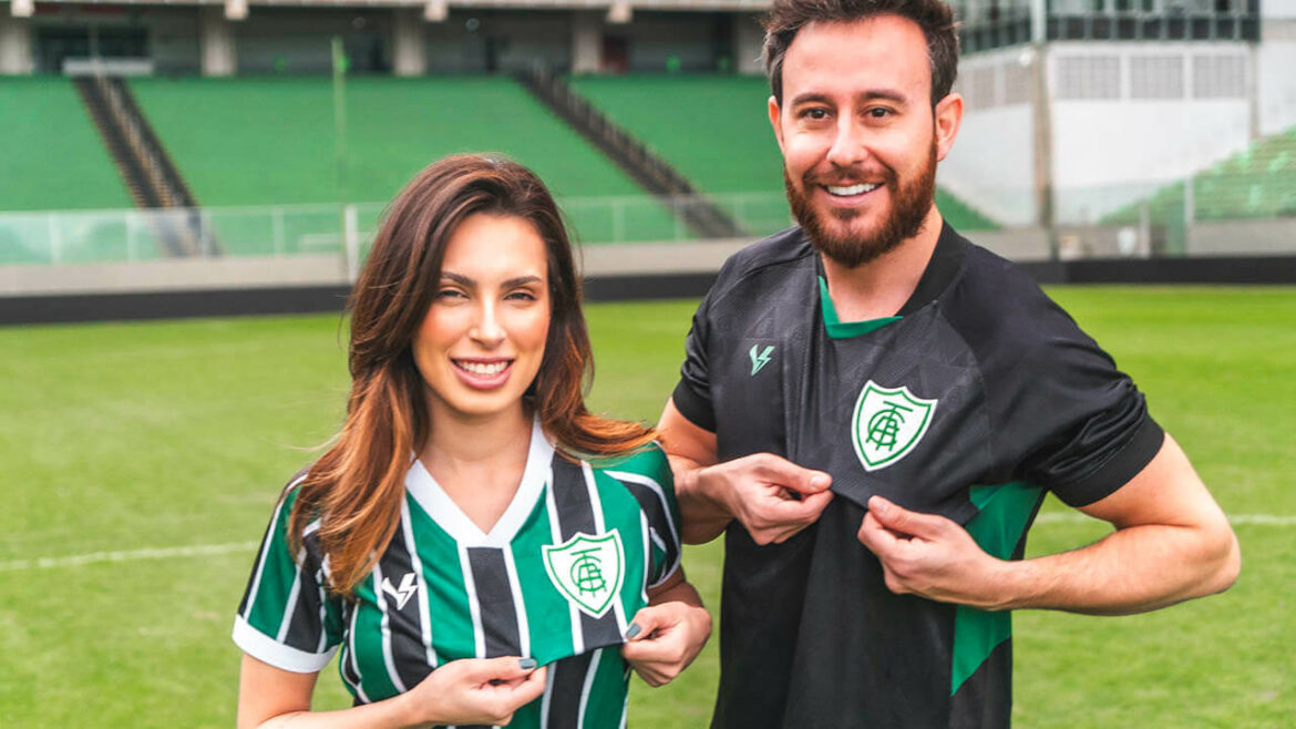 Terceira camisa do América Mineiro 2023-2024 Volt a Terceira camisa do América Mineiro 2023-2024 Volt a