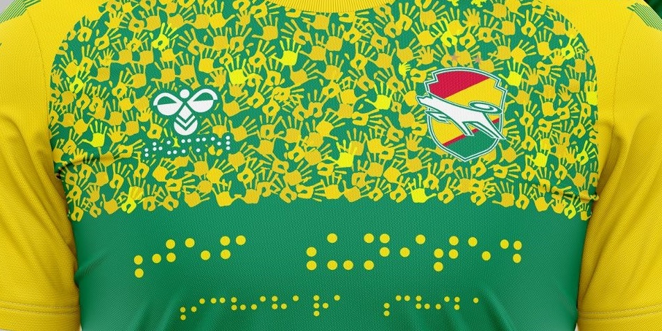 Camisas braile JEF United e Zwegen Kanazawa