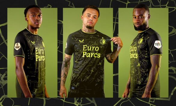 Quarta camisa do Feyenoord 2023-2024 é lançada pela Castore