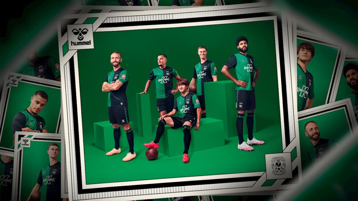 Terceira camisa do Coventry City 2023-2024 é revelada pela Hummel (1) Terceira camisa do Coventry City 2023-2024 é revelada pela Hummel