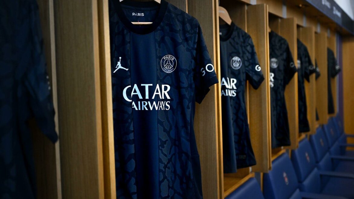Terceira camisa do PSG 2023-2024 Jordan a