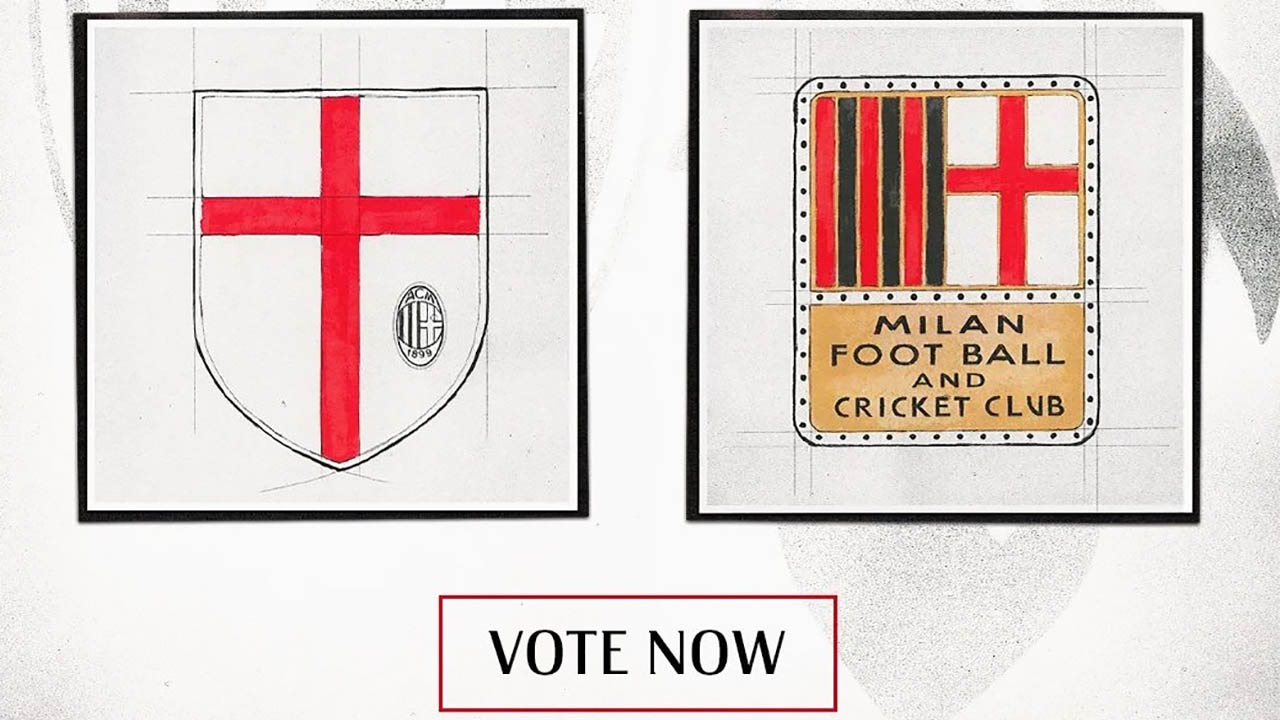 Torcedores poderão escolher escudo da camisa de 125 anos do Milan » MDF