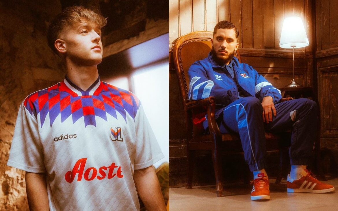 Adidas lança coleção retrô 1995-1996 para Lyon