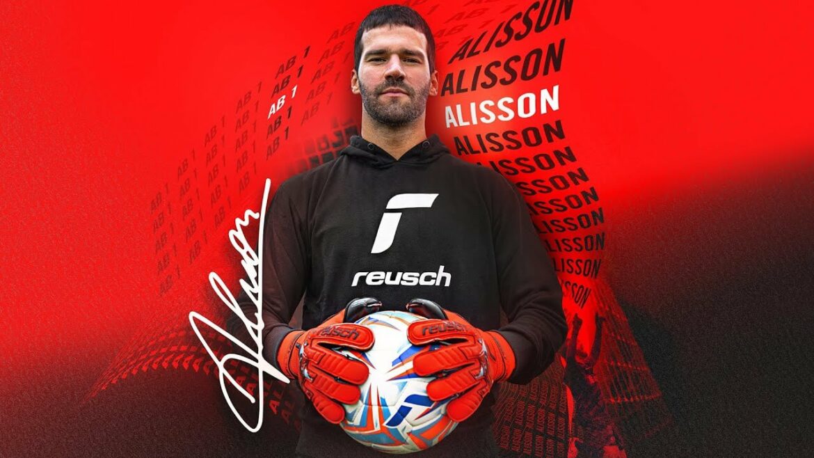 Alisson Reusch luvas de goleiro